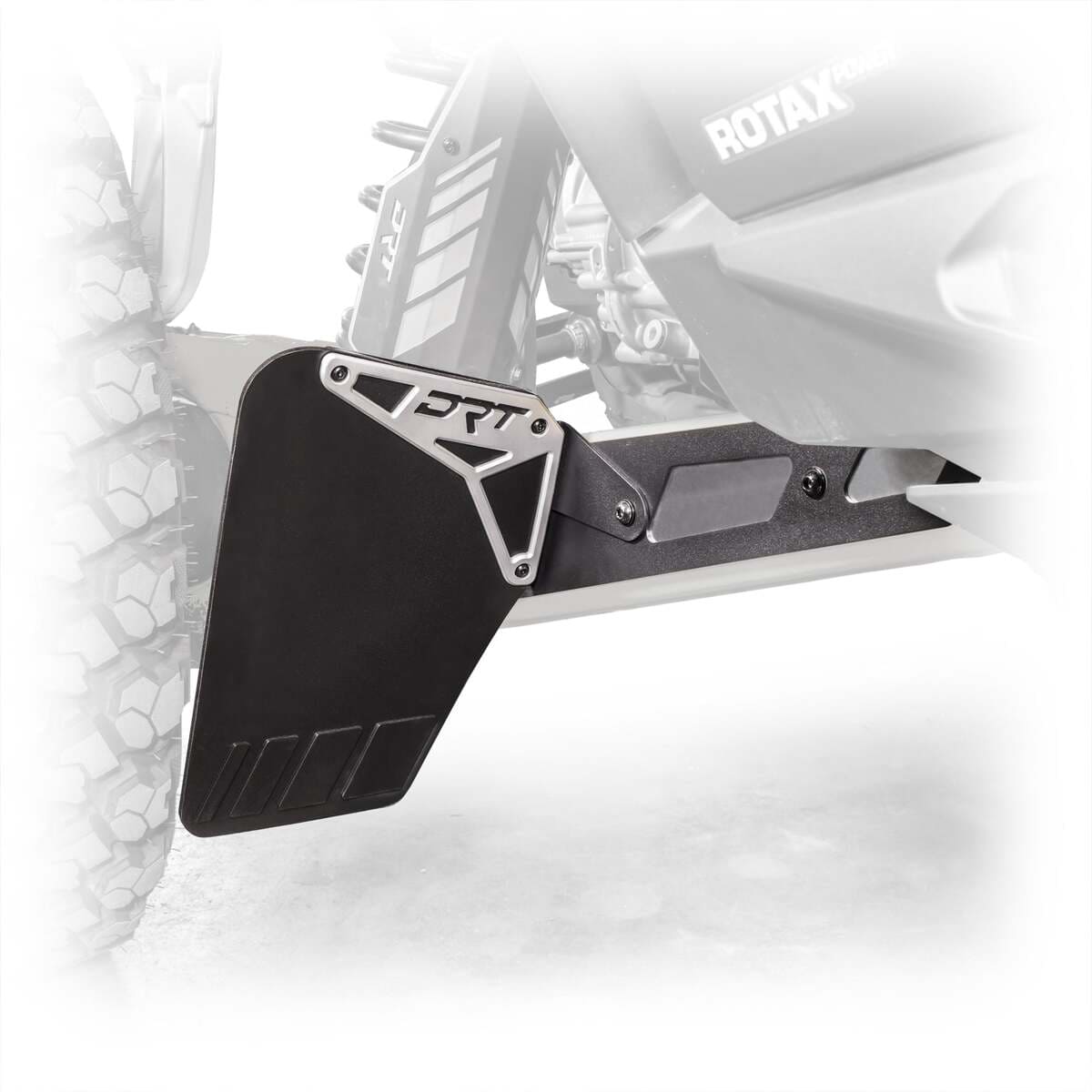 DRT '24+ Can-Am Maverick R Billet Rear Aluminum Mud/Rock Guard Kit