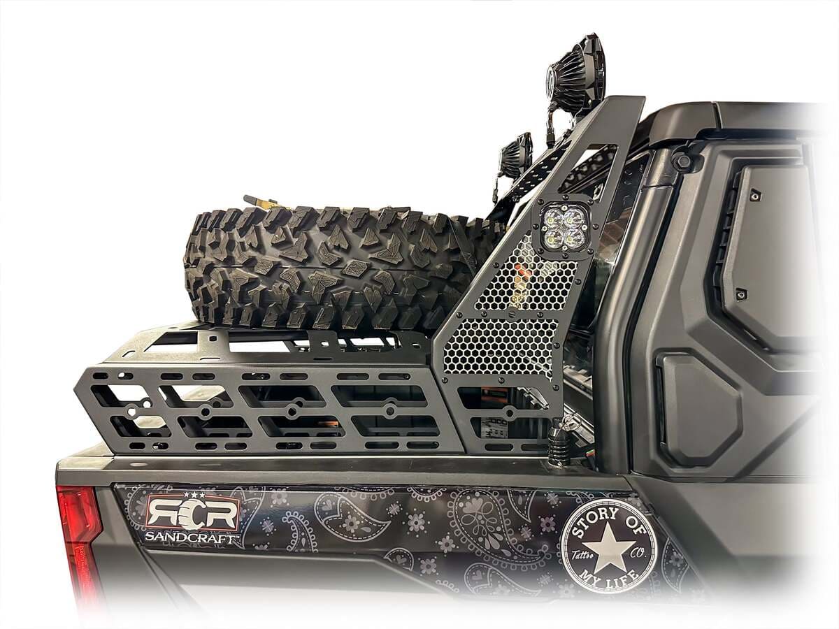 DRT '24+ Polaris Xpedition Chase Rack/Tire Carrier System