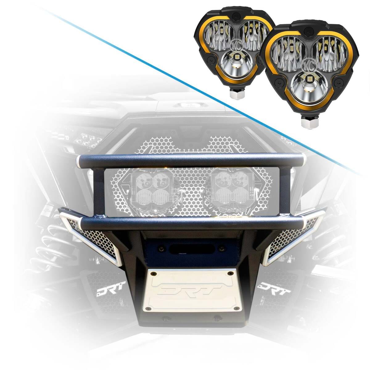 DRT Motorsports '22+ Polaris RZR Pro R /Pro S/Turbo R Desert Runner Winch Bumper