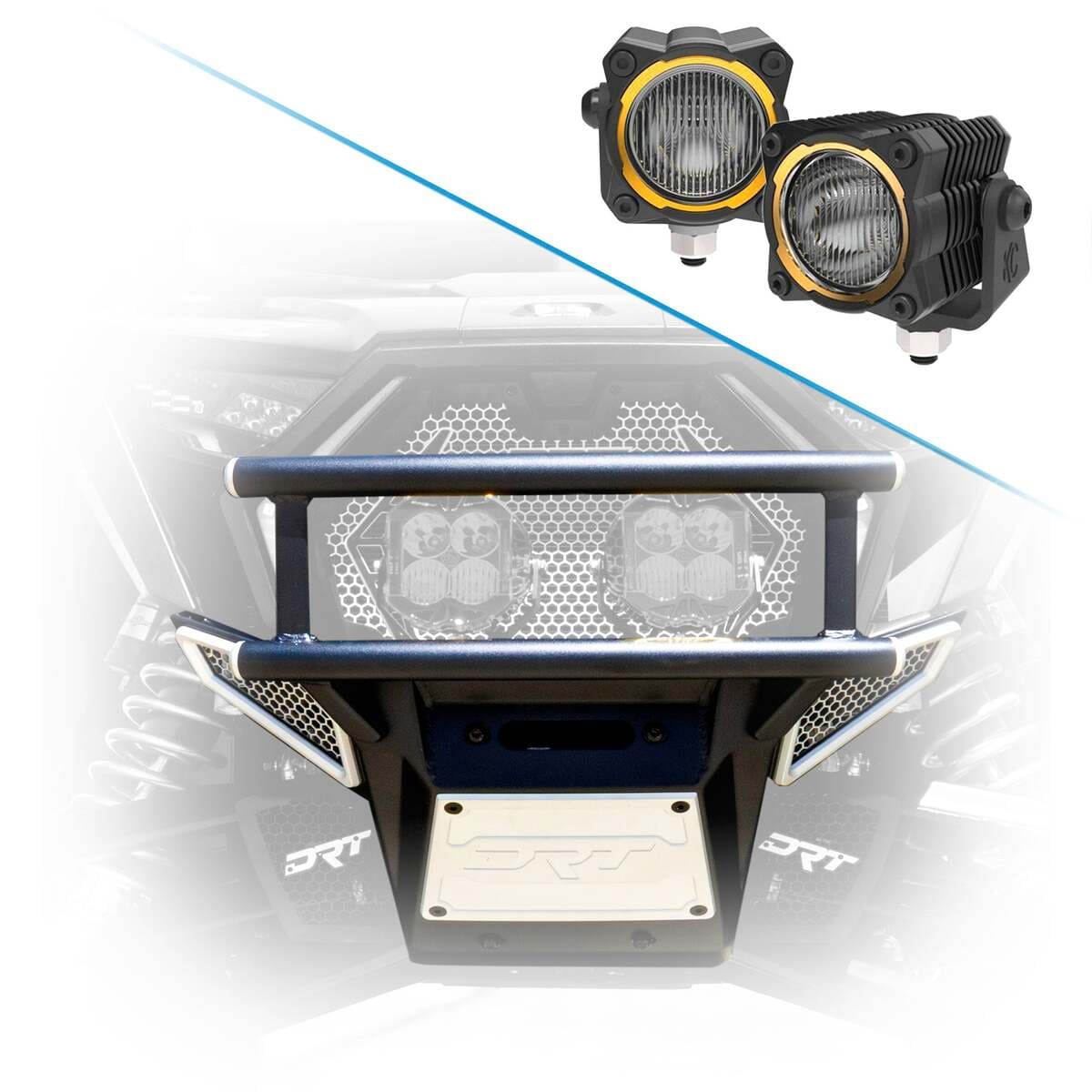 DRT Motorsports '22+ Polaris RZR Pro R /Pro S/Turbo R Desert Runner Winch Bumper