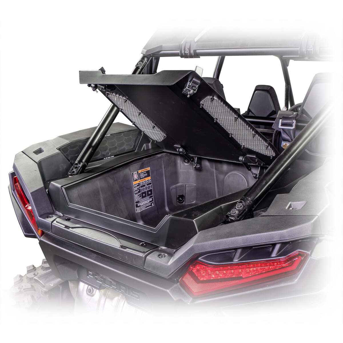 DRT Polaris '24+ RZR XP 1000/4 Aluminum Trunk Enclosure