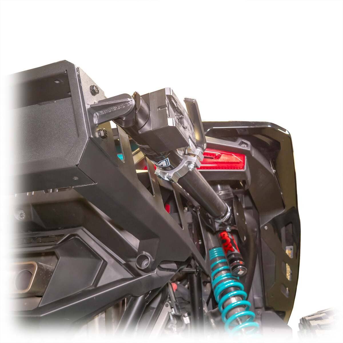 DRT Polaris Pro R Desert Runner Fixed Tire Carrier AGM Electric Jack Holder Kit