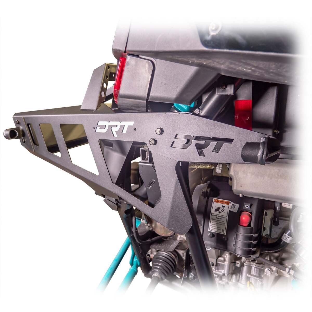 DRT Polaris Pro R Desert Runner Fixed Tire Carrier AGM Electric Jack Holder Kit