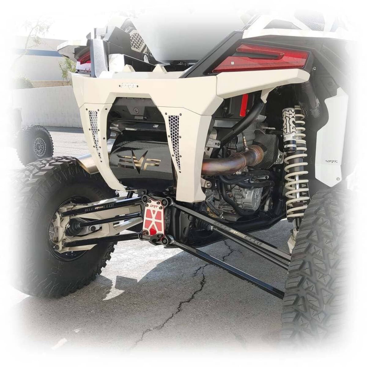 DRT Polaris Pro R/Turbo R Billet Aluminum High Clearance Radius Rod Set