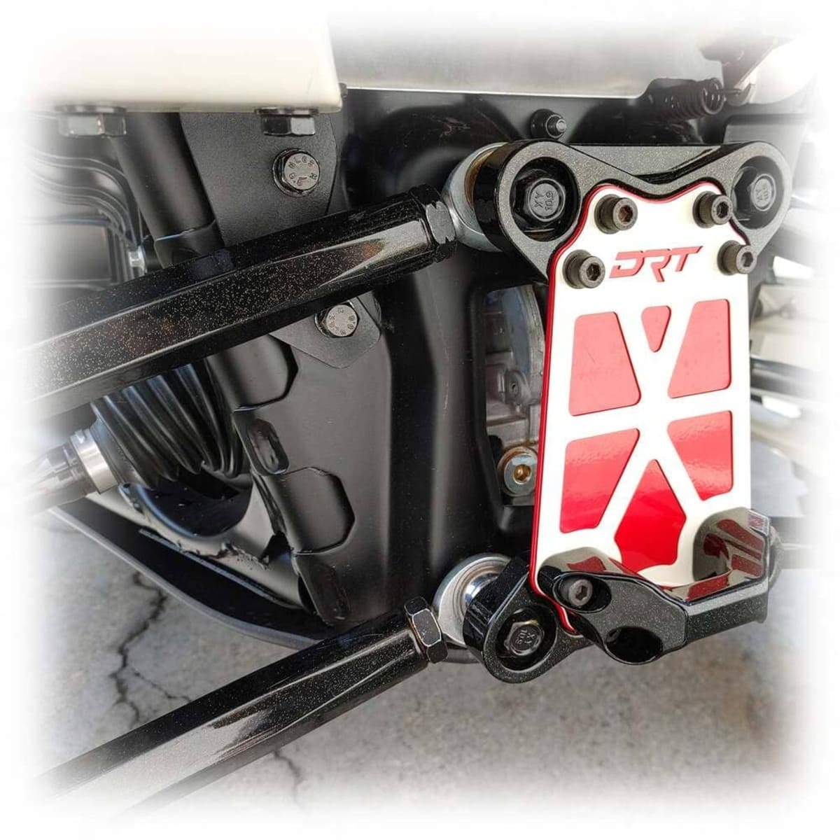 DRT Polaris Pro R/Turbo R Billet Aluminum High Clearance Radius Rod Set