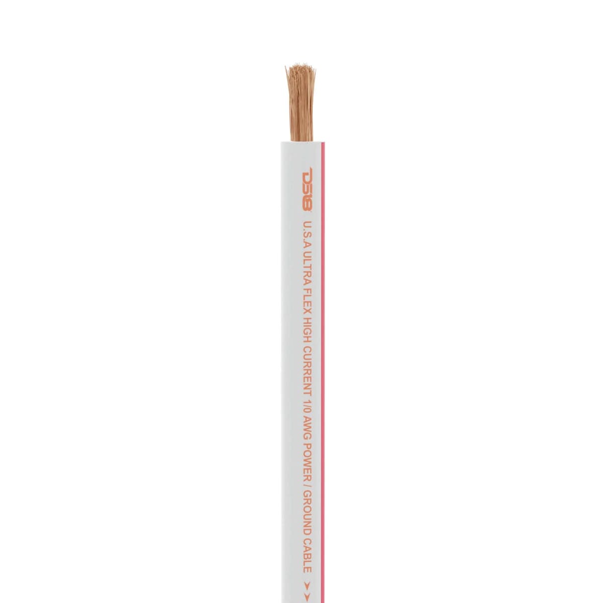 DS18 0-GA Marine Grade Tinned 100% Copper OFC Power Wire - 25 Feet