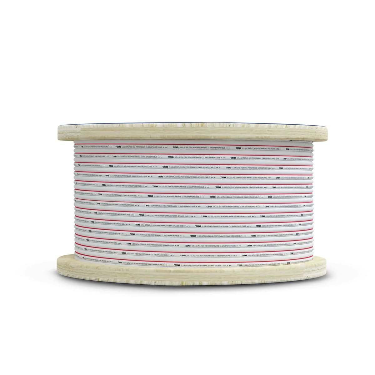 DS18 12-GA Marine Grade Tinned 100% Copper OFC Speaker Wire -150 Feet