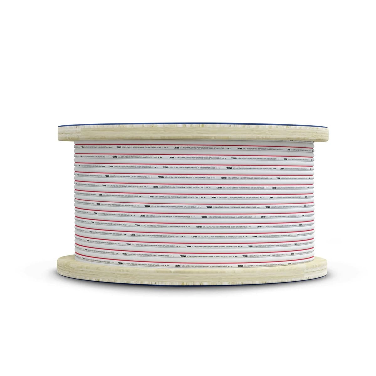 DS18 16-GA Marine Grade Tinned 100% Copper OFC Speaker Wire - 150 Feet