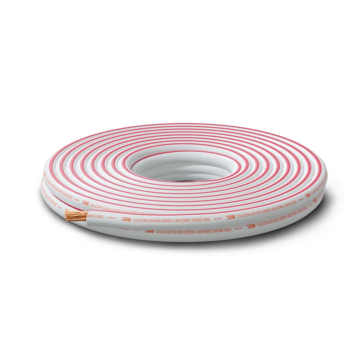 DS18 4-GA Marine Grade Tinned 100% Copper OFC Power Wire - 50 Feet