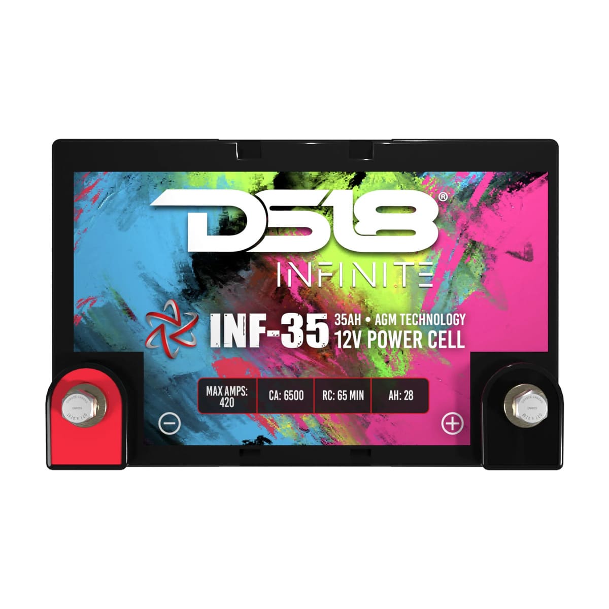 DS18 Infinite 35 AH 1250 Watts AGM Power Cell 12 Volt Battery