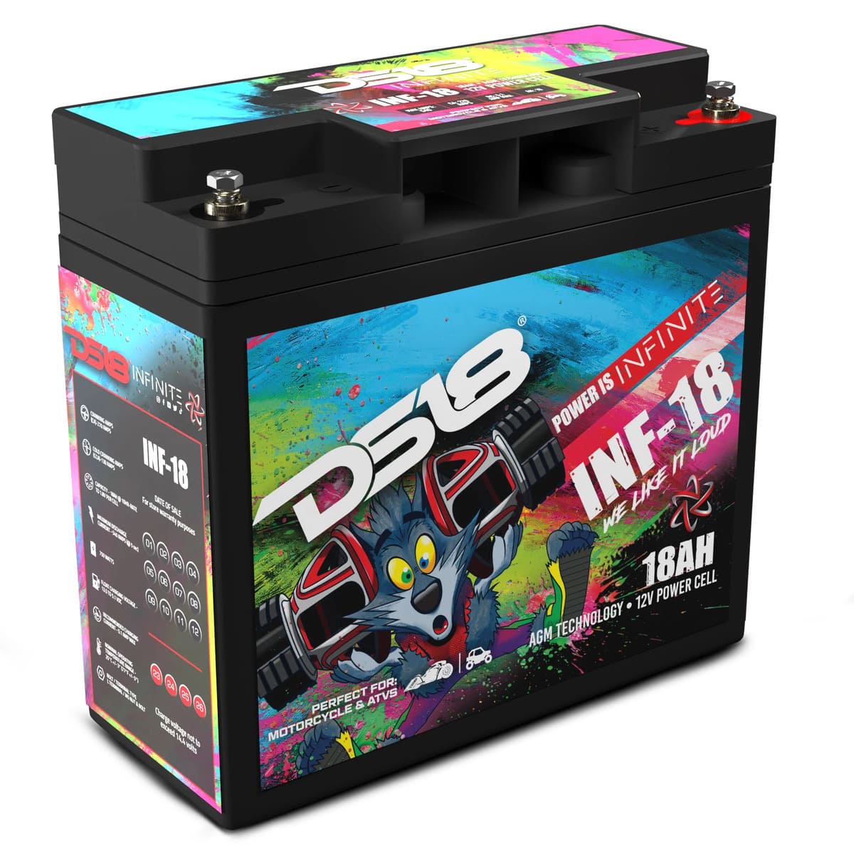 DS18 Infinite 750 Watts 18 AH AGM Power Cell
