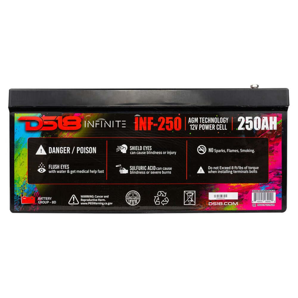 DS18 Infinite 7500 Watts 250 AH AGM Power Cell
