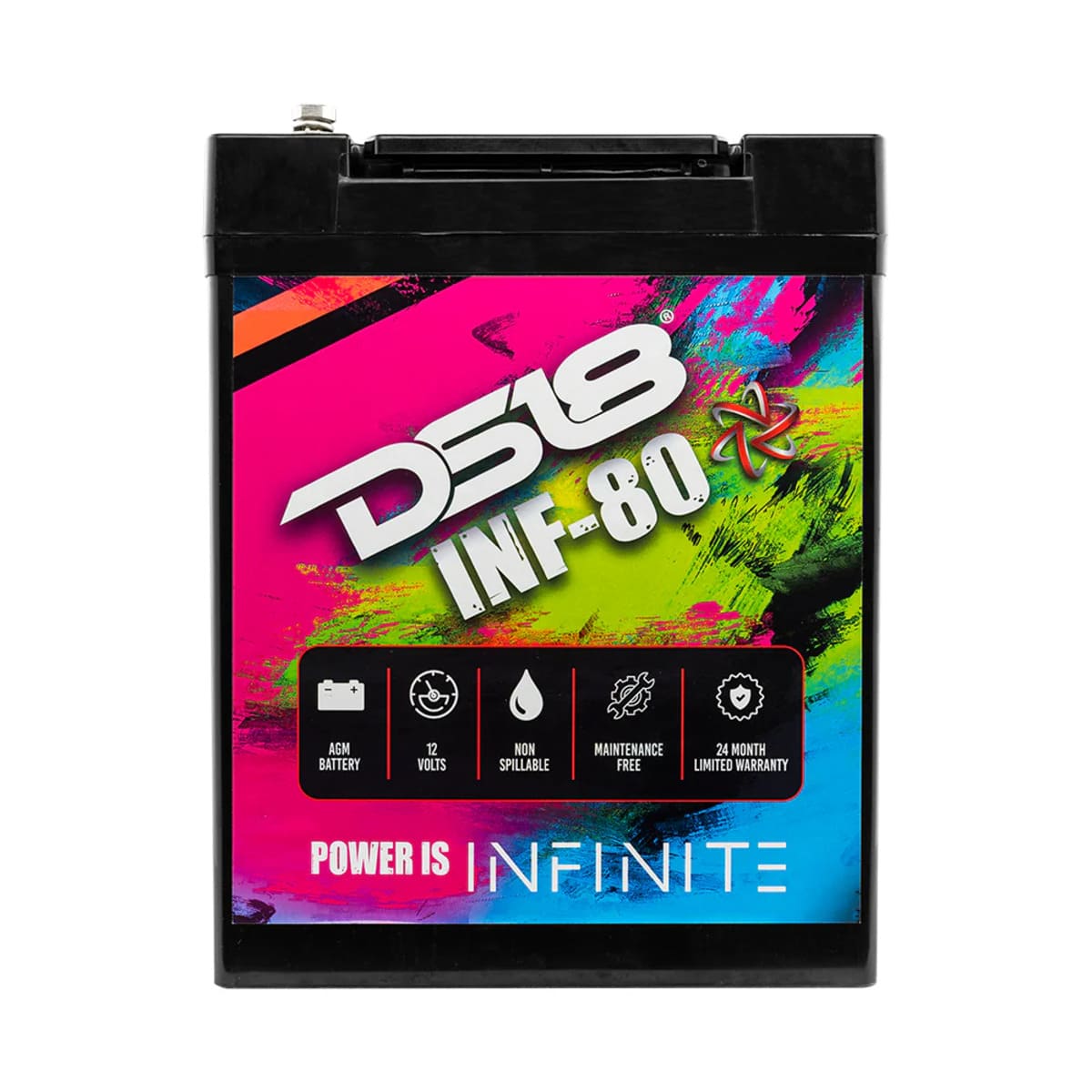 DS18 Infinite 80 AH 2300 Watts AGM Power Cell 12 Volt Battery