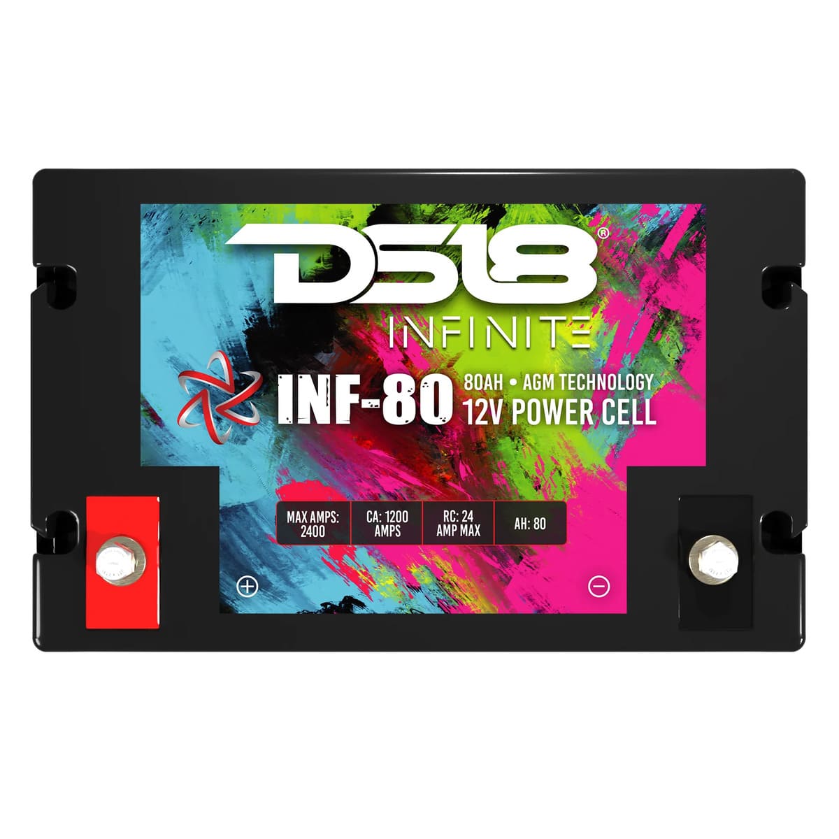 DS18 Infinite 80 AH 2300 Watts AGM Power Cell 12 Volt Battery