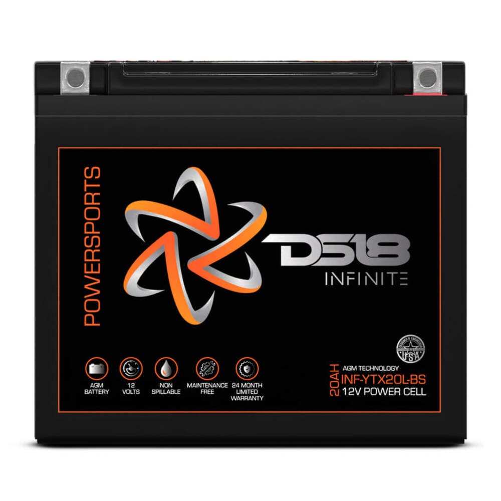 DS18 Infinite 800 Watts 20 Ah AGM Power Cell for Power Sports