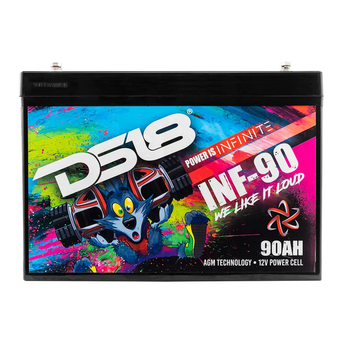DS18 Infinite 90 AH 2500 Watts AGM Power Cell 12 Volt Battery