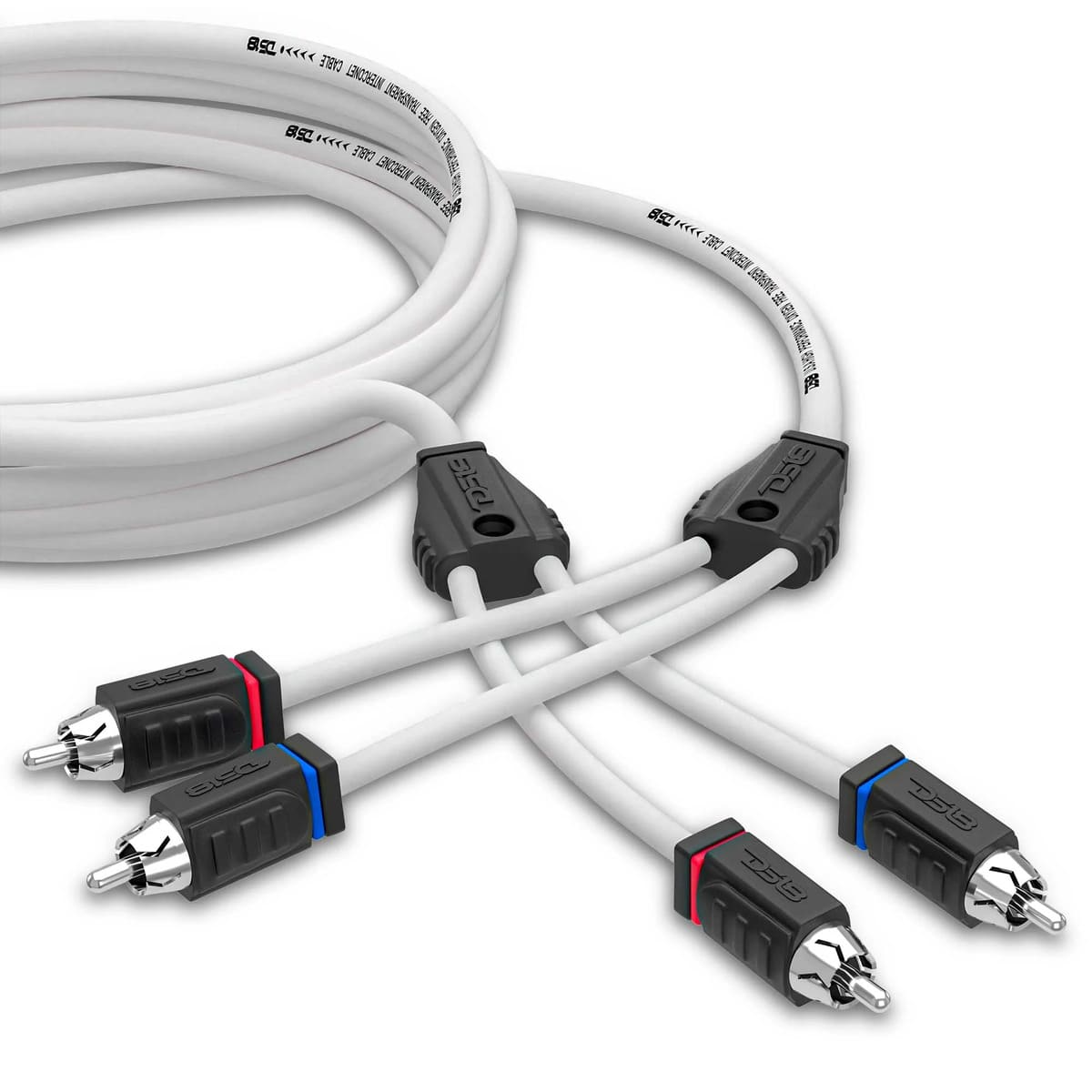 DS18 Marine Grade Tinned 100% Copper OFC RCA - 12 Feet