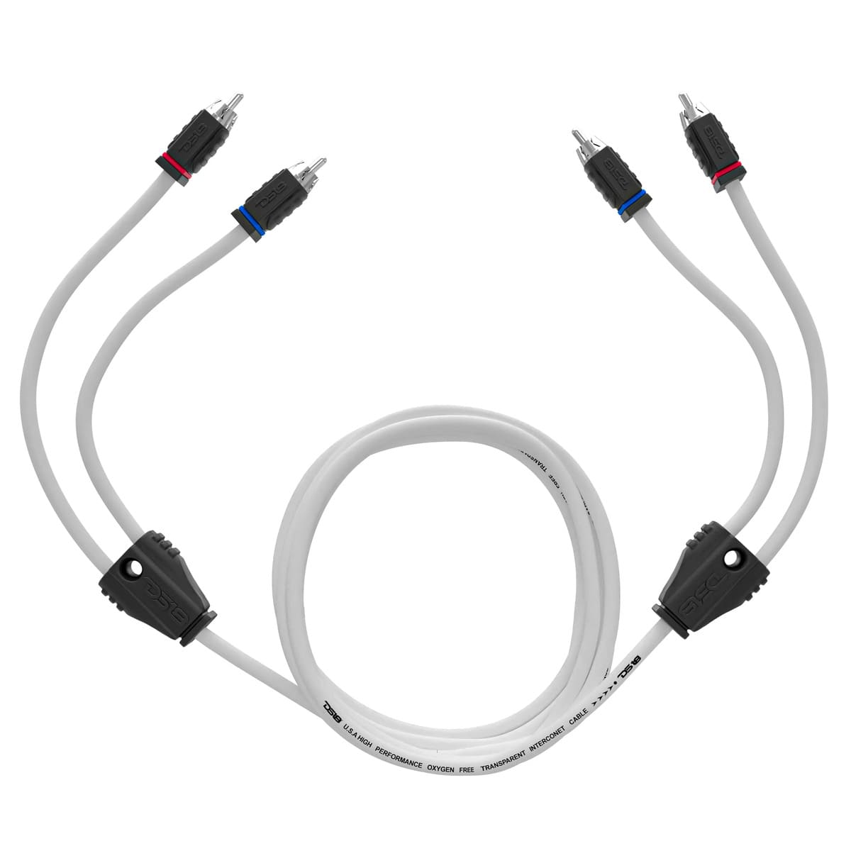 DS18 Marine Grade Tinned 100% Copper OFC RCA - 12 Feet