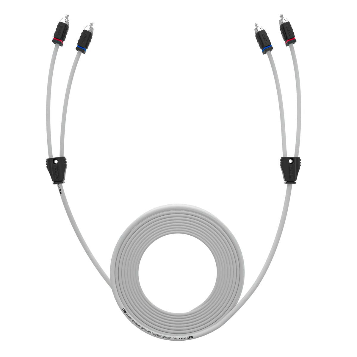 DS18 Marine Grade Tinned 100% Copper OFC RCA - 25 Feet