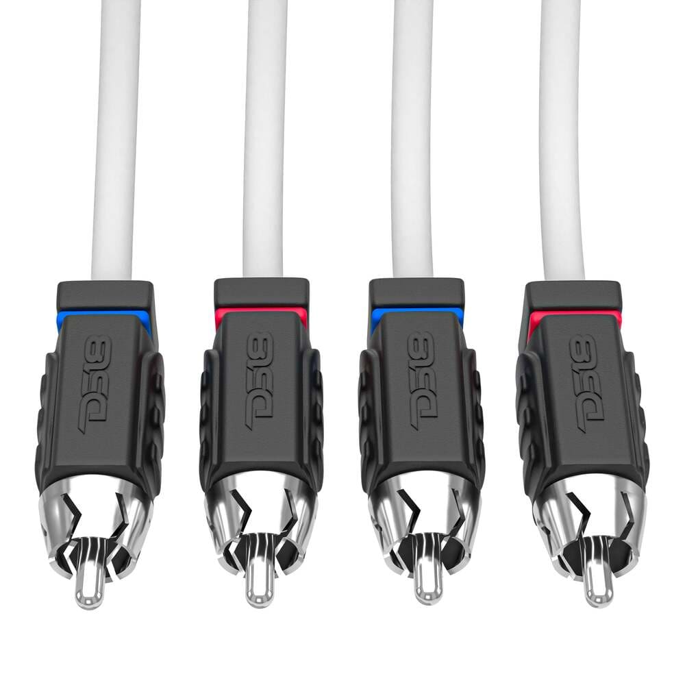 DS18 Marine Grade Tinned 100% Copper OFC RCA - 3 Feet