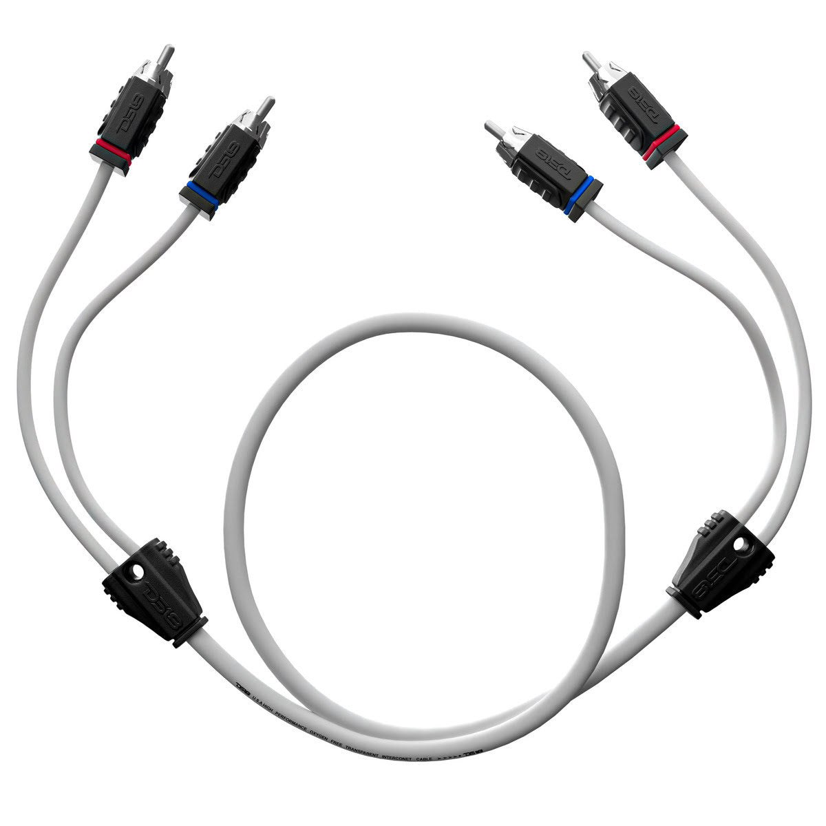 DS18 Marine Grade Tinned 100% Copper OFC RCA - 3 Feet