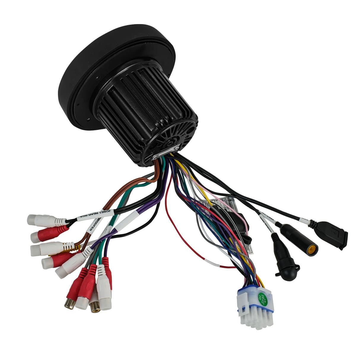 DS18 Marine & Powersports Headunit 1 Zone, 4 volts Output, BT, RDS 4 X 40 Watts 2.75" LCD Screen