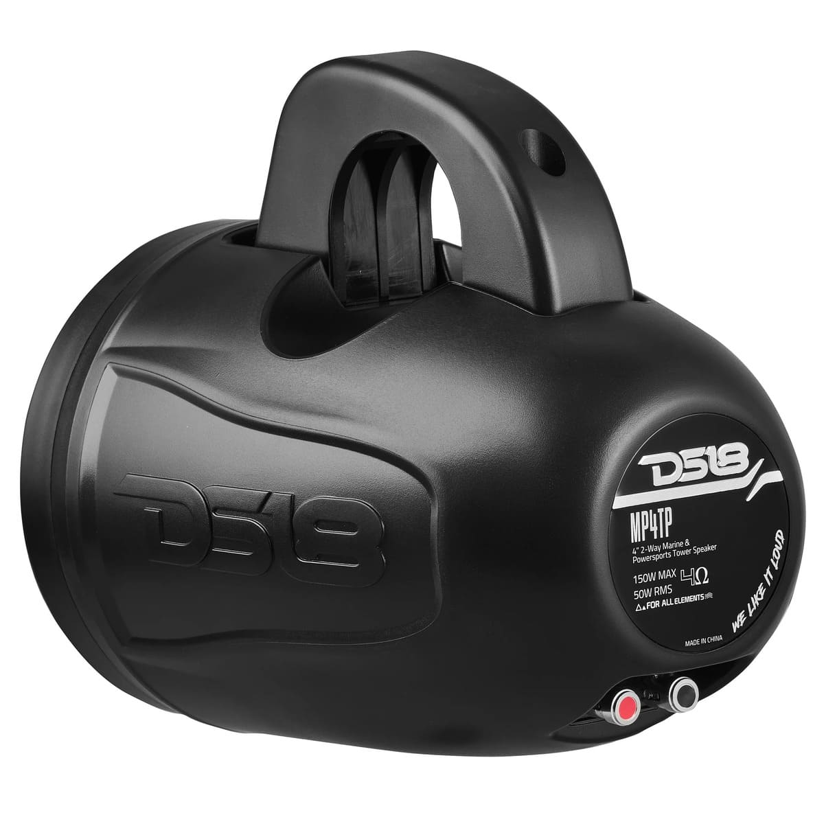 DS18 MP 4" Wakeboard Tower Speakers 50 Watts RMS - Black