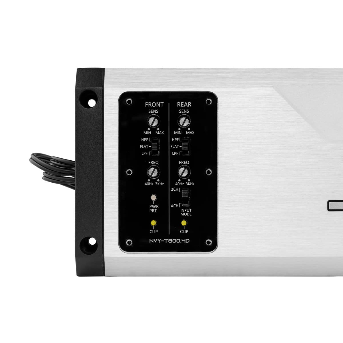 DS18 NVY 4-Channel Full-Range IP67 200 x 4 @ 4-Ohm Watts Rms Marine and Powersports Amplifier