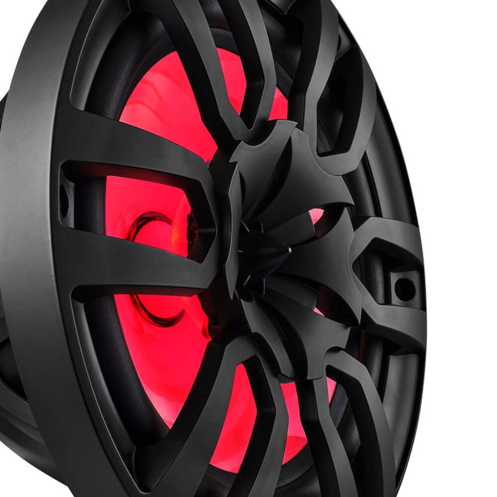 DS18 NXL 10" 2-Way Coaxial Marine Speaker w/ 200 Watts RMS 4-Ohm RGB LED Lights