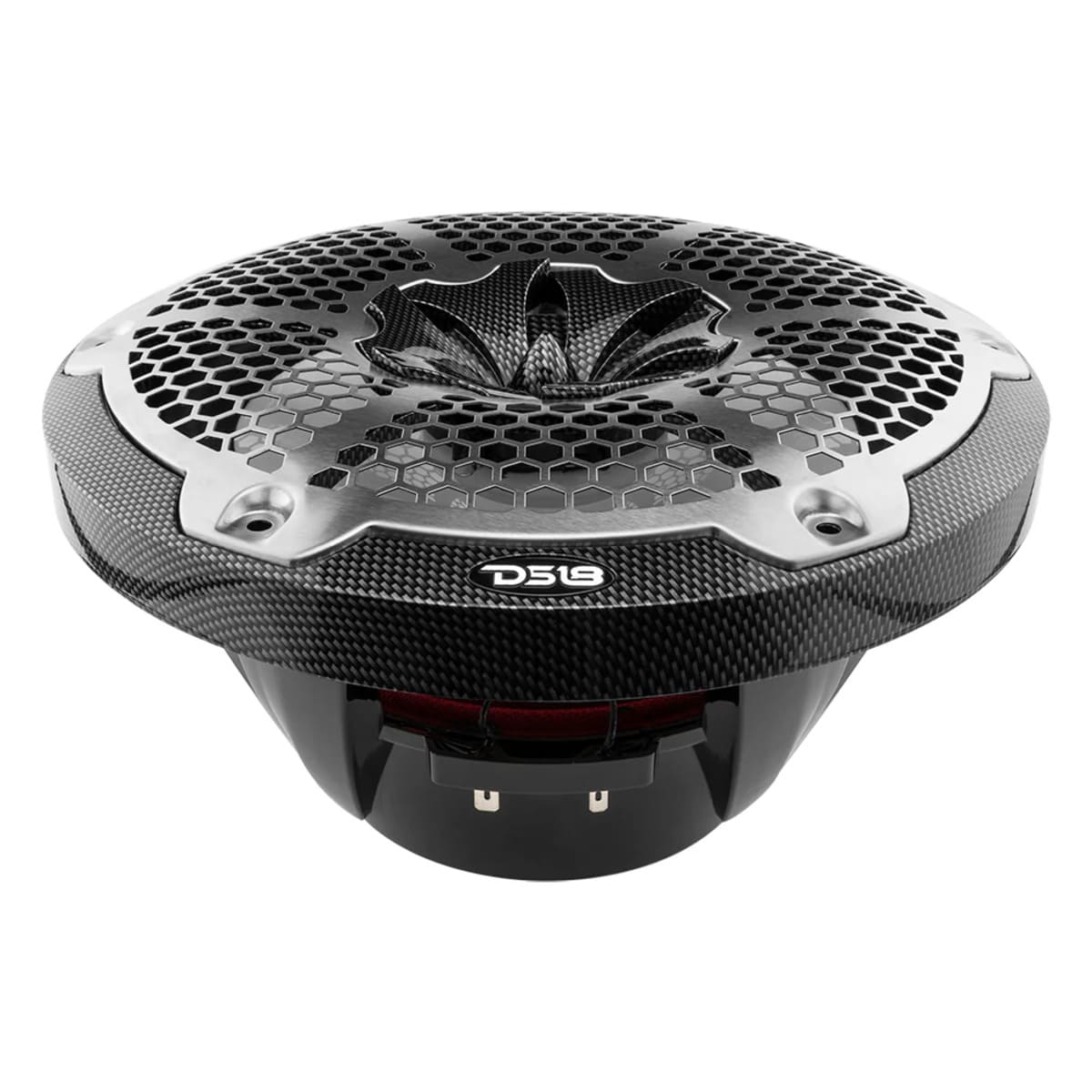 DS18 NXL 10" 2-Way Coaxial Marine Speaker with RGB LED Lights 200 Watts RMS 4-Ohm