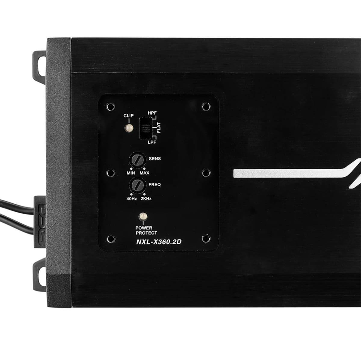 DS18 NXL 2-Channel Full-Range Class D 2 x 180 Watts RMS @ 4-Ohm IP67 Marine & Powersports Amplifier