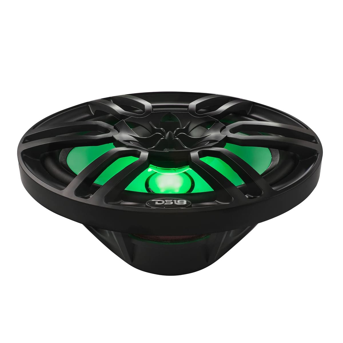 DS18 NXL 6x9" 2-Way Coaxial Marine Speaker w/ 125 Watts RMS 4-Ohm RGB LED Lights