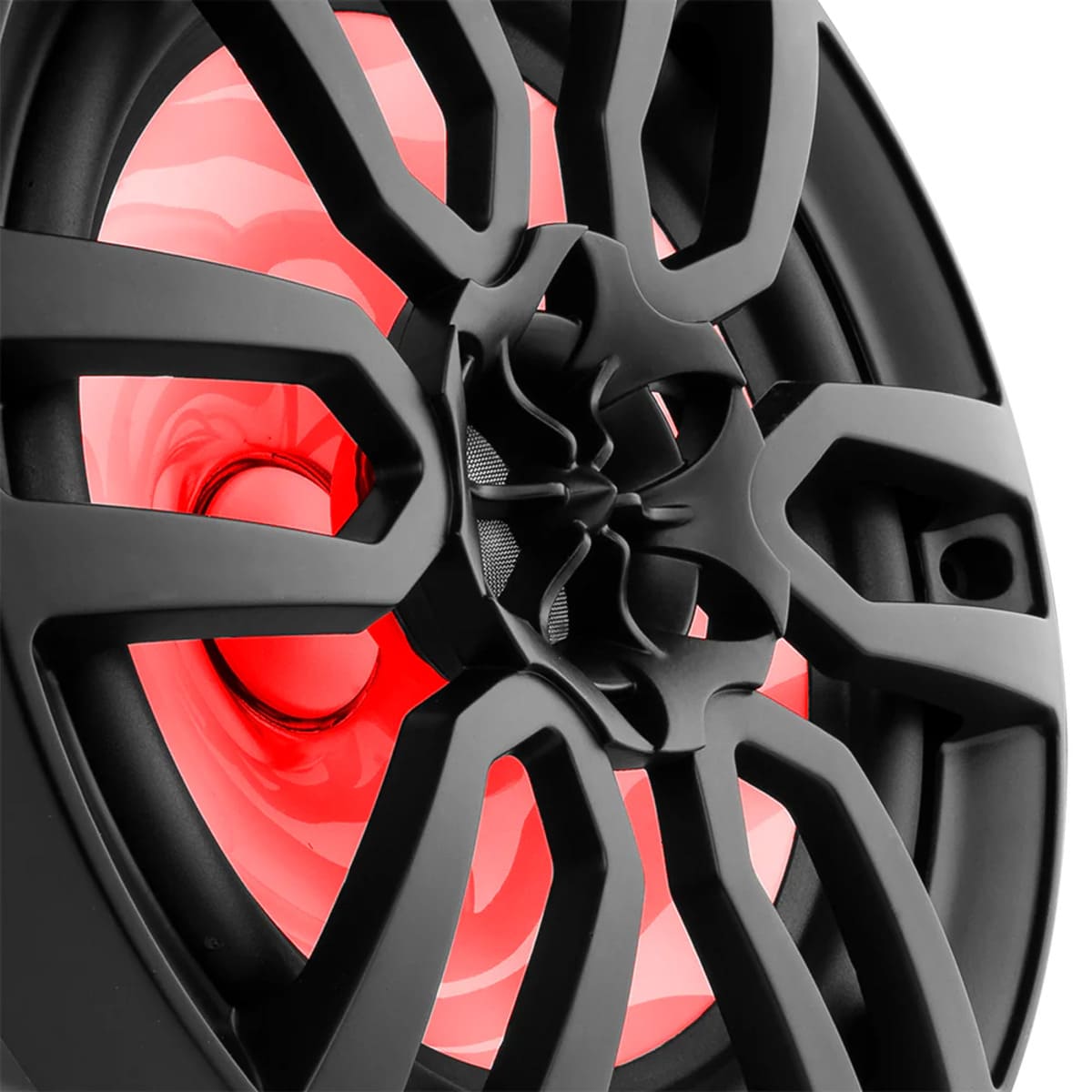 DS18 NXL 8" 2-Way Coaxial Marine Speaker w/ 125 Watts RMS 4-Ohm RGB LED Lights