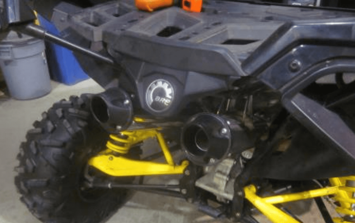 MBRP Dual Slip-on mufflers Can-Am Maverick 1000 dual 2013-2018 & Turbo dual 2015-2018