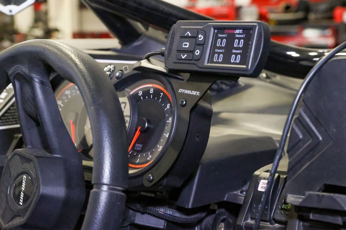 Dynojet '17-'19 Can-Am Maverick X3 Power Vision 3 Gauge Mount Kit