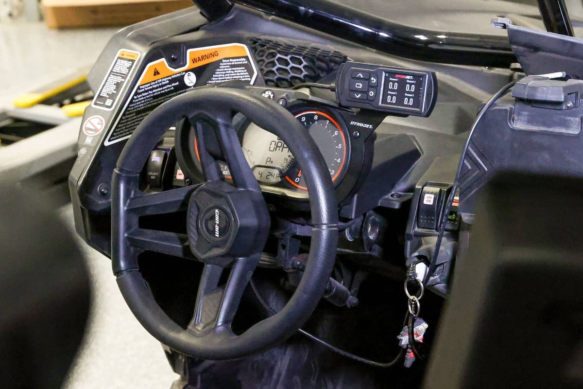 Dynojet '17-'19 Can-Am Maverick X3 Power Vision 3 Gauge Mount Kit