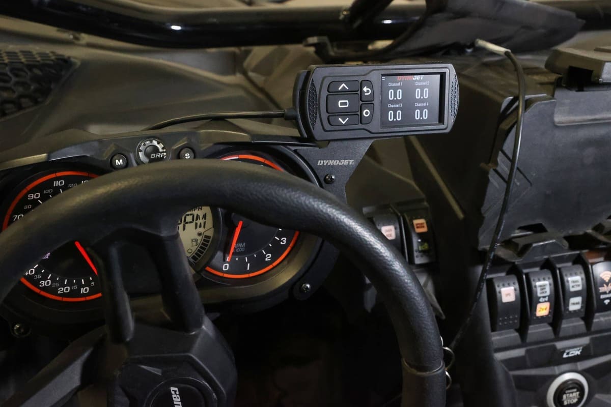 Dynojet '17-'19 Can-Am Maverick X3 Power Vision 3 Gauge Mount Kit