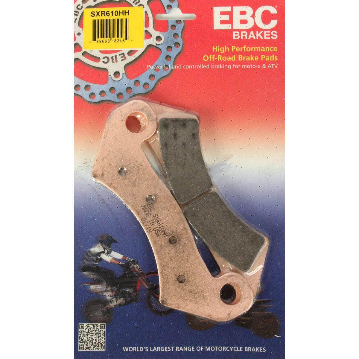 EBC Arctic Cat Wildcat 4 1000 SXR Race Formula Brake Pads - Metallic Front