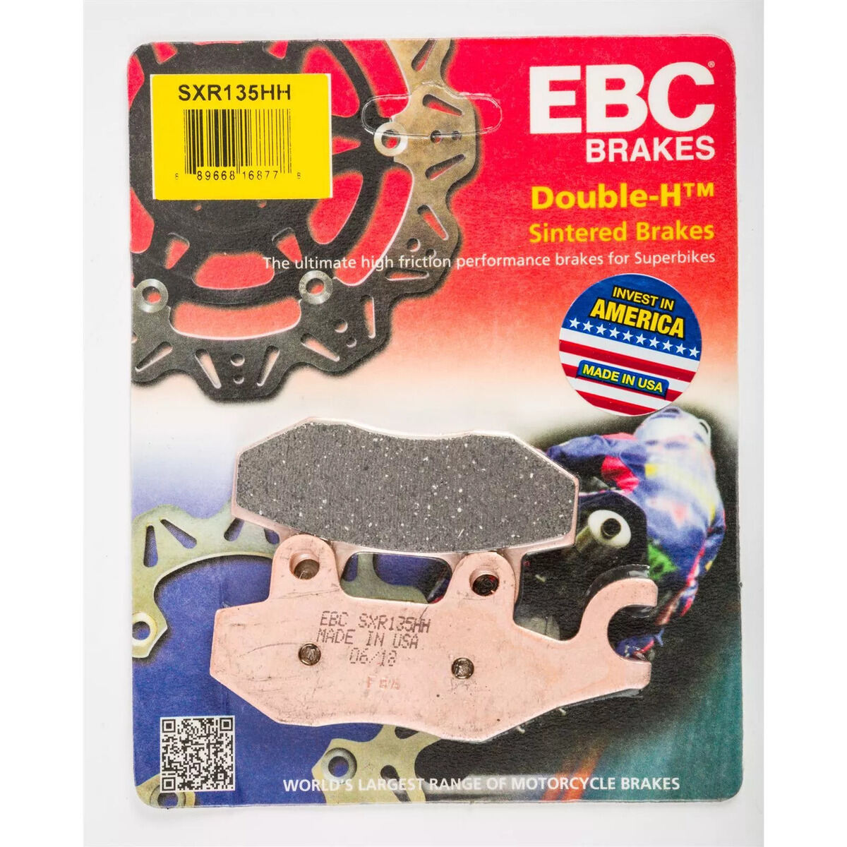 EBC Can-Am Commander/Maverick SXR Side by Side Race Fomula HH Sintered Brake Pads - Metallic Rear