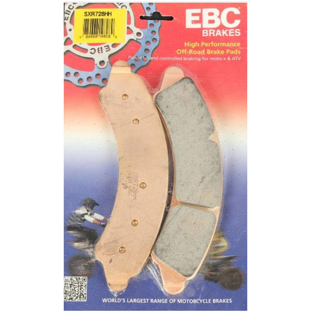 EBC Polaris RZR Turbo S Double H Sintered Metal Brake Pads - Front