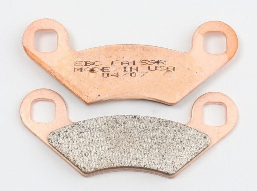 EBC Polaris RZR 570/800 Long-Life Sintered R-Series Brake Pads - Metallic Front/Rear