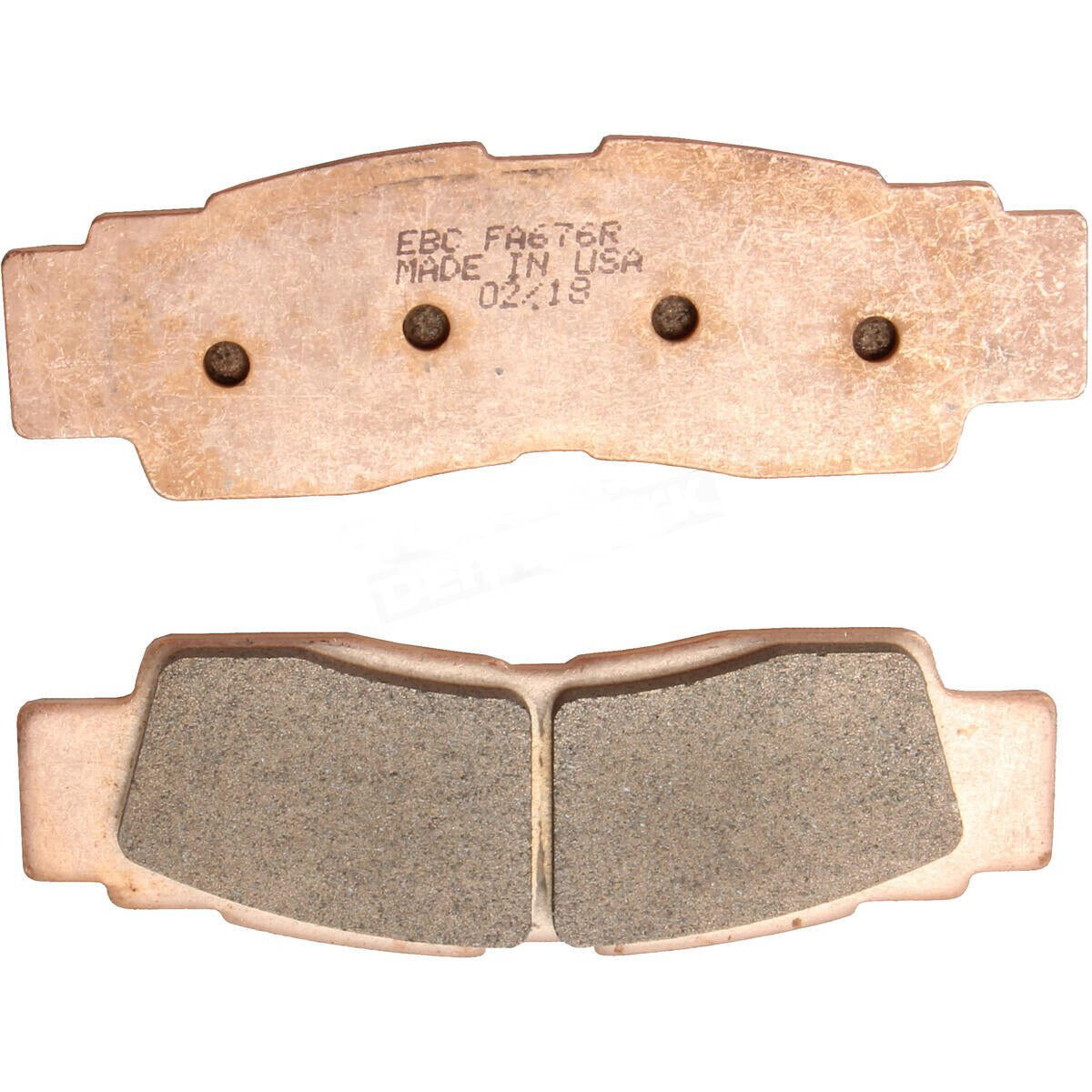 EBC Yamaha YXZ 1000 R Long-Life Sintered R-Series Brake Pads - Metallic Front