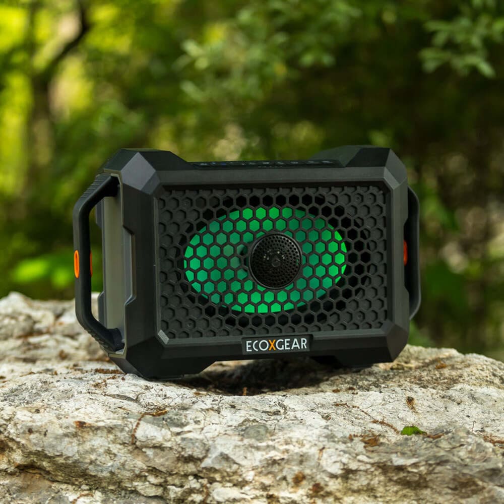 EcoXGear Defender Portable Speaker - Black Oak