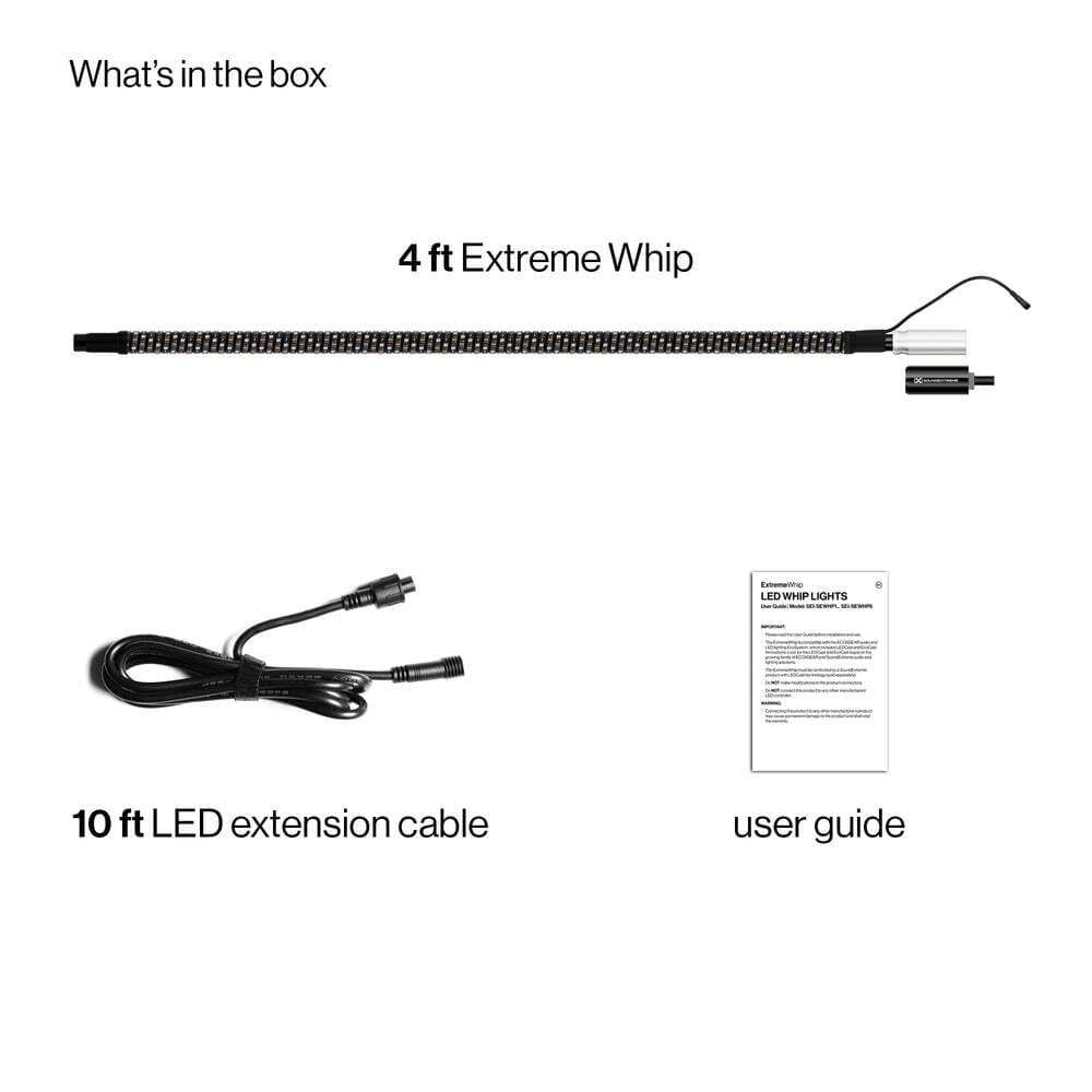EcoXgear Extreme Whip Qty 1 x4 Ft