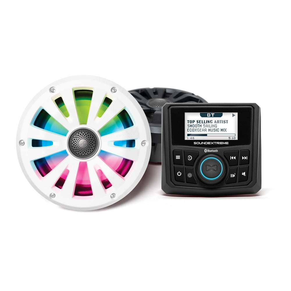 EcoXgear Marine Gauge Radio 6.5" Speaker Kit