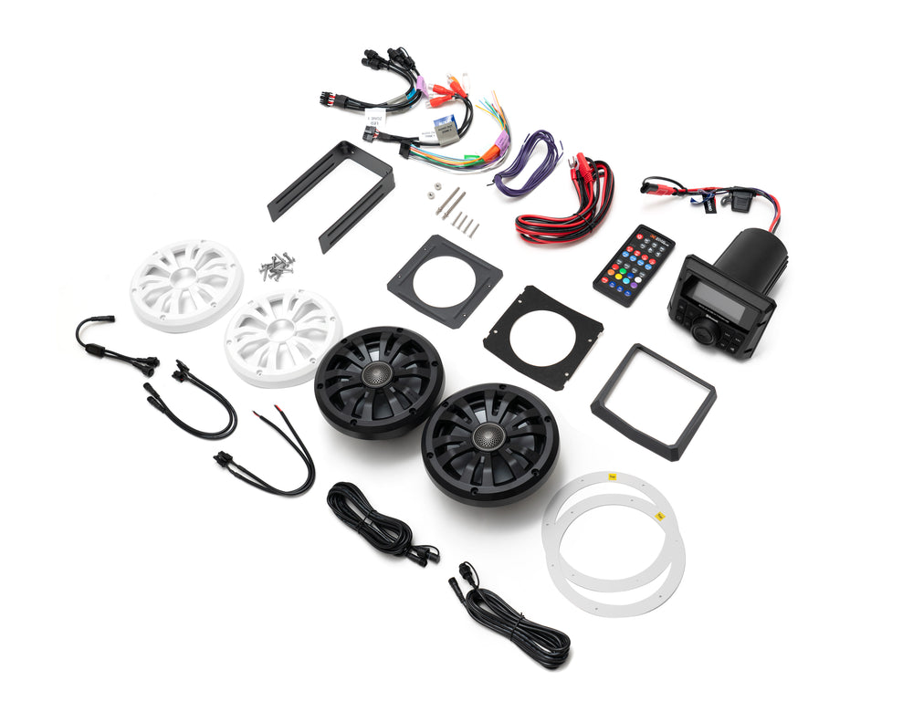 EcoXgear Marine Gauge Radio 6.5" Speaker Kit