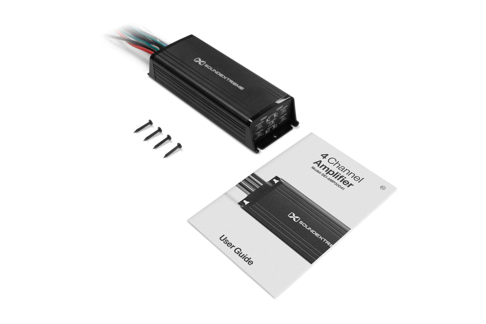 EcoXgear SoundExtreme 4-Channel Marine Grade Amplifier