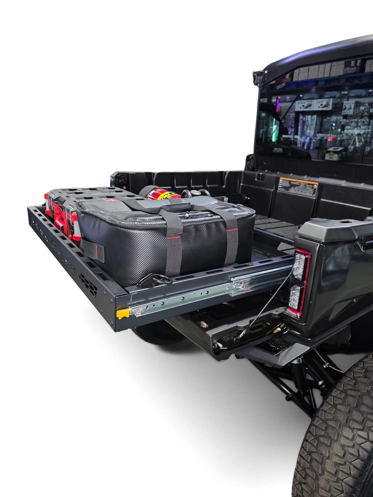 Elektric Offroad '16+ Can-Am Defender HD10/HD11 HDX Sliding Bed Drawer