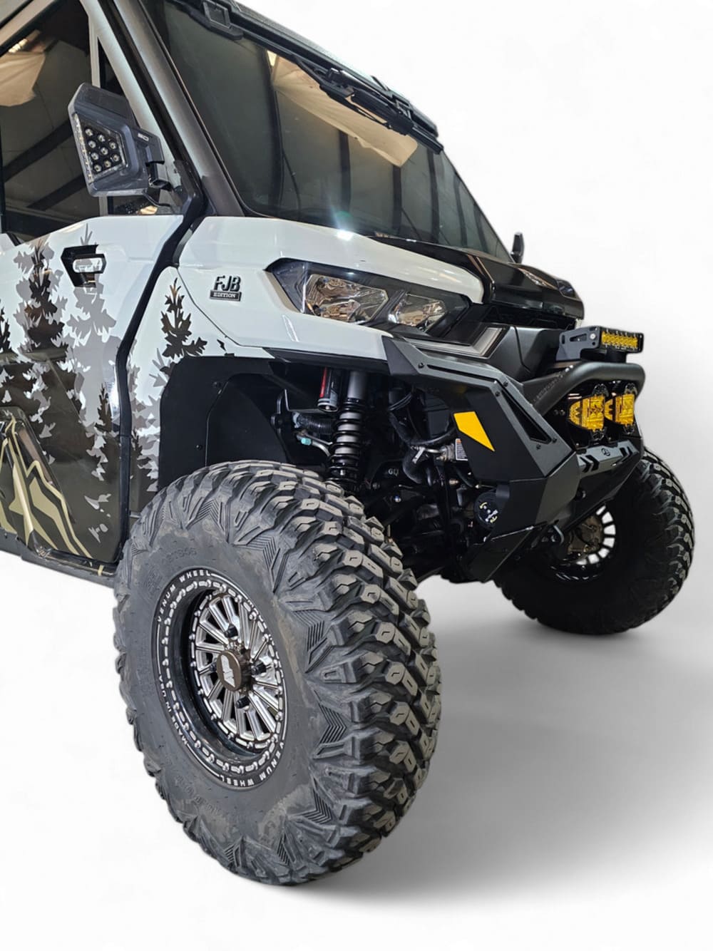 Elektric Offroad '16+ Can-Am Defender Volt Front Winch Bumper