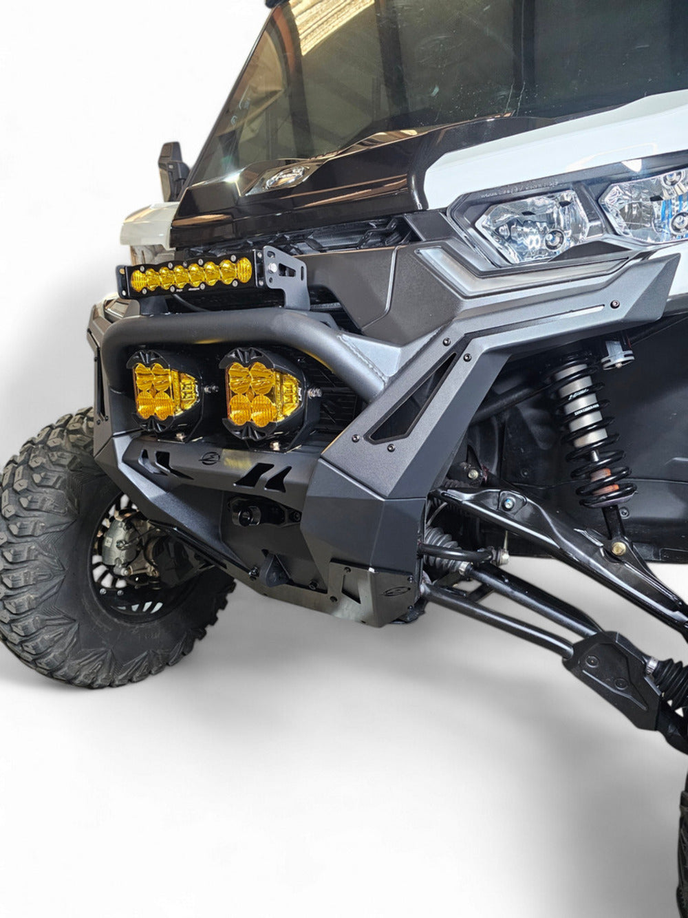 Elektric Offroad '16+ Can-Am Defender Volt Front Winch Bumper